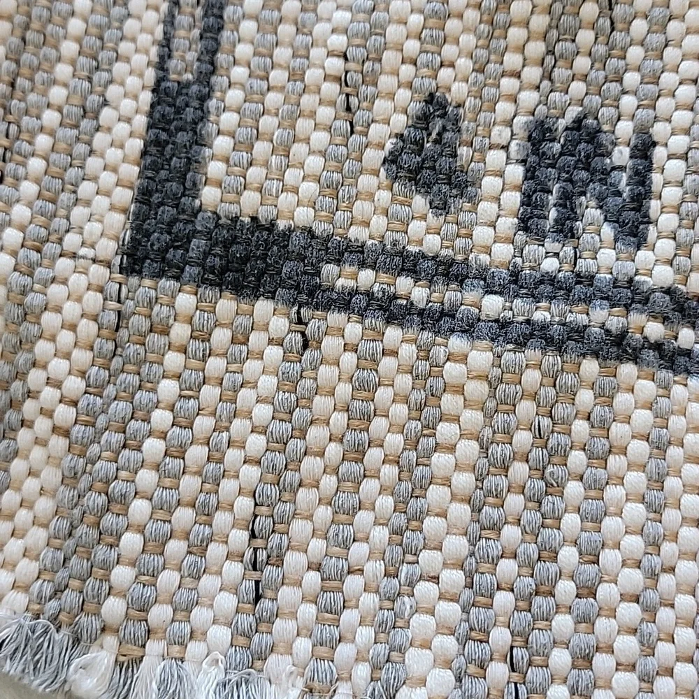 GIANT CHECKERS, TIC‎ TAC TOE & SUPER TIC TAC TOE Woven Party Play Rug Games